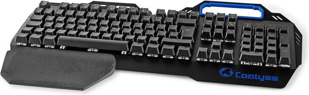Nedis GKBD400DE Bedraad Gaming Toetsenbord - Mechanisch - RGB - QWERTZ