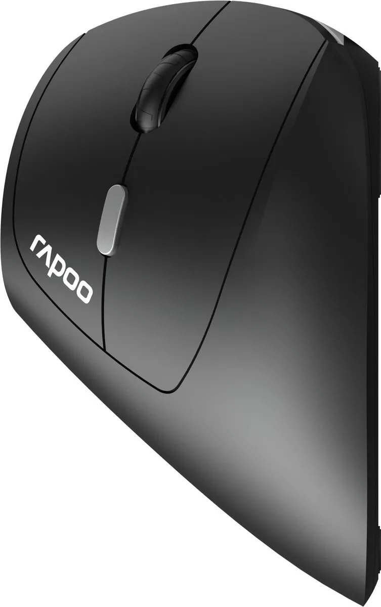 Rapoo EV250 Draadloze Ergonomische Muis 13531 - Zwart