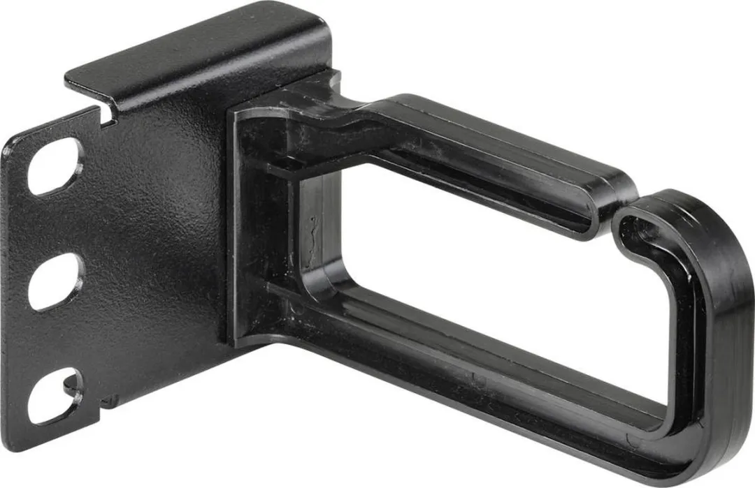 Renkforce RF-4870824 Kabelhouder 19" - 360° Draaibaar - 200mm Kastdiepte - Zwart