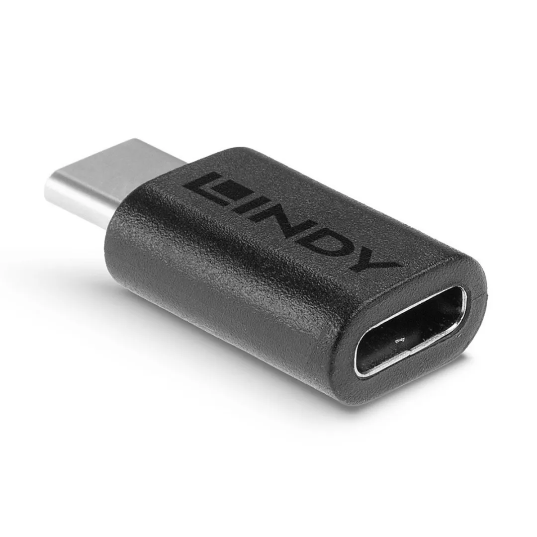 Lindy USB 3.2 Gen 2x2 Adapter 41893 - USB-C naar USB-C - Zwart