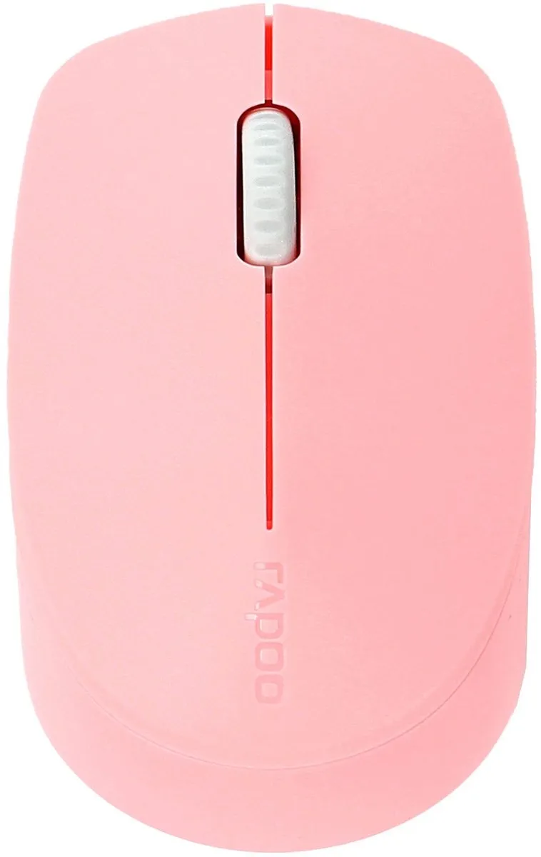 Rapoo M100 Draadloze Muis - Roze