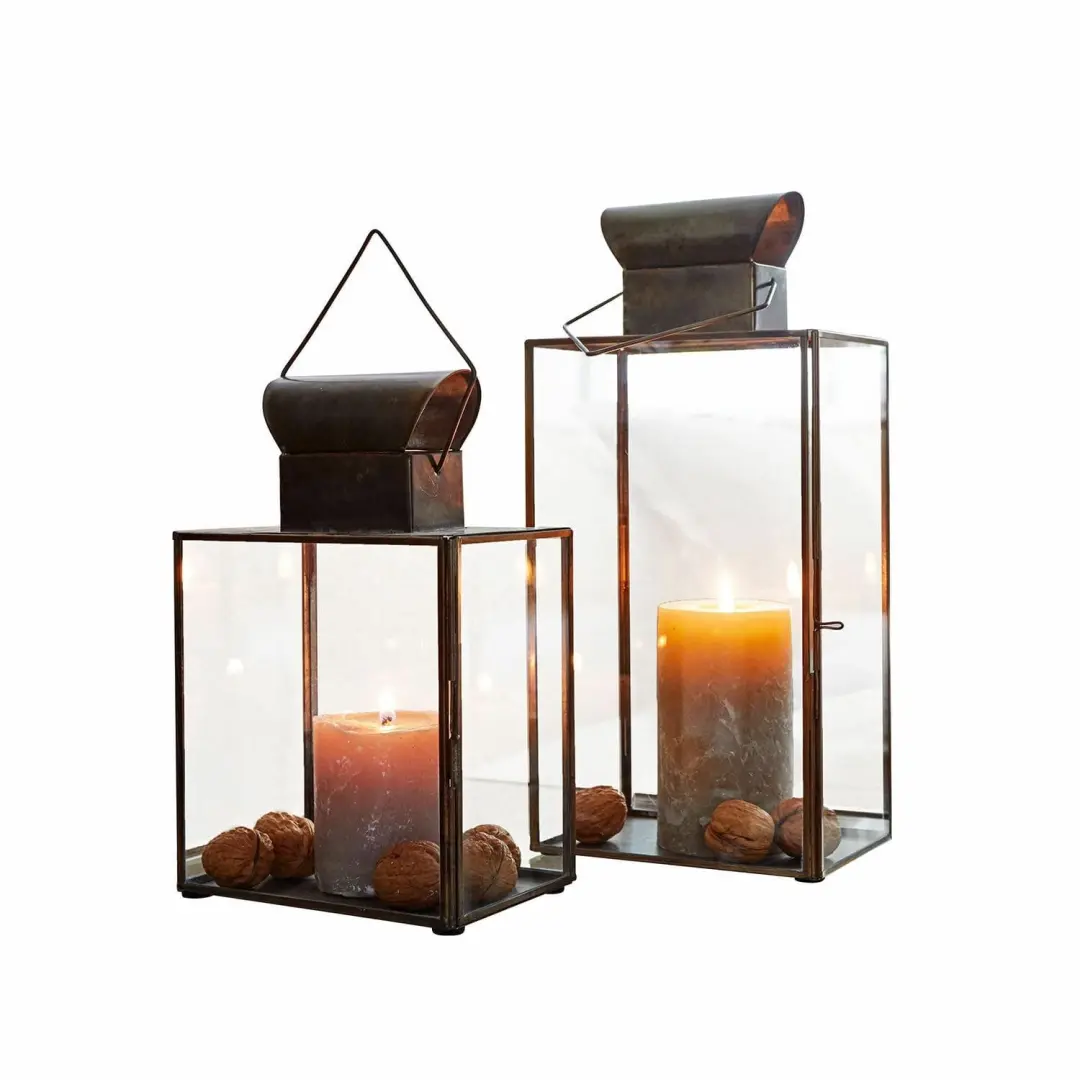 Loberon Lantaarn Pluton set van 2