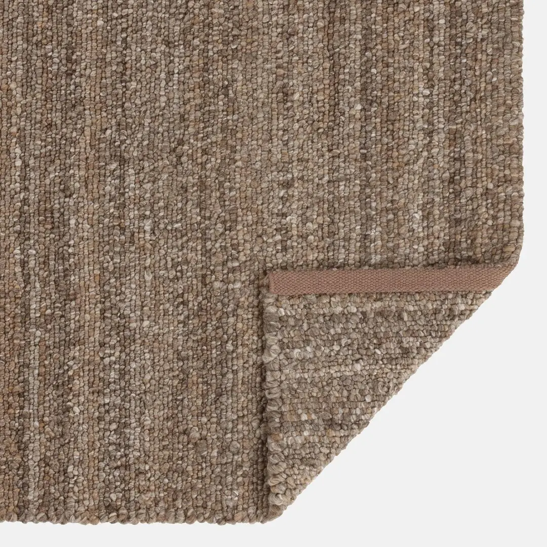 Loberon Fauveline Vloerkleed - Bruin - afbeelding 5 van 6