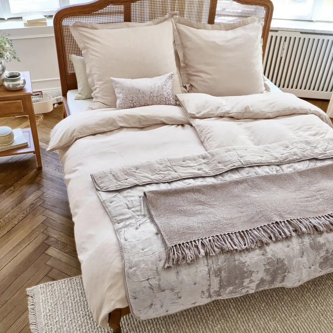 Loberon Rêvalonne Beddengoed - Eenpersoons - Beige - afbeelding 5 van 6