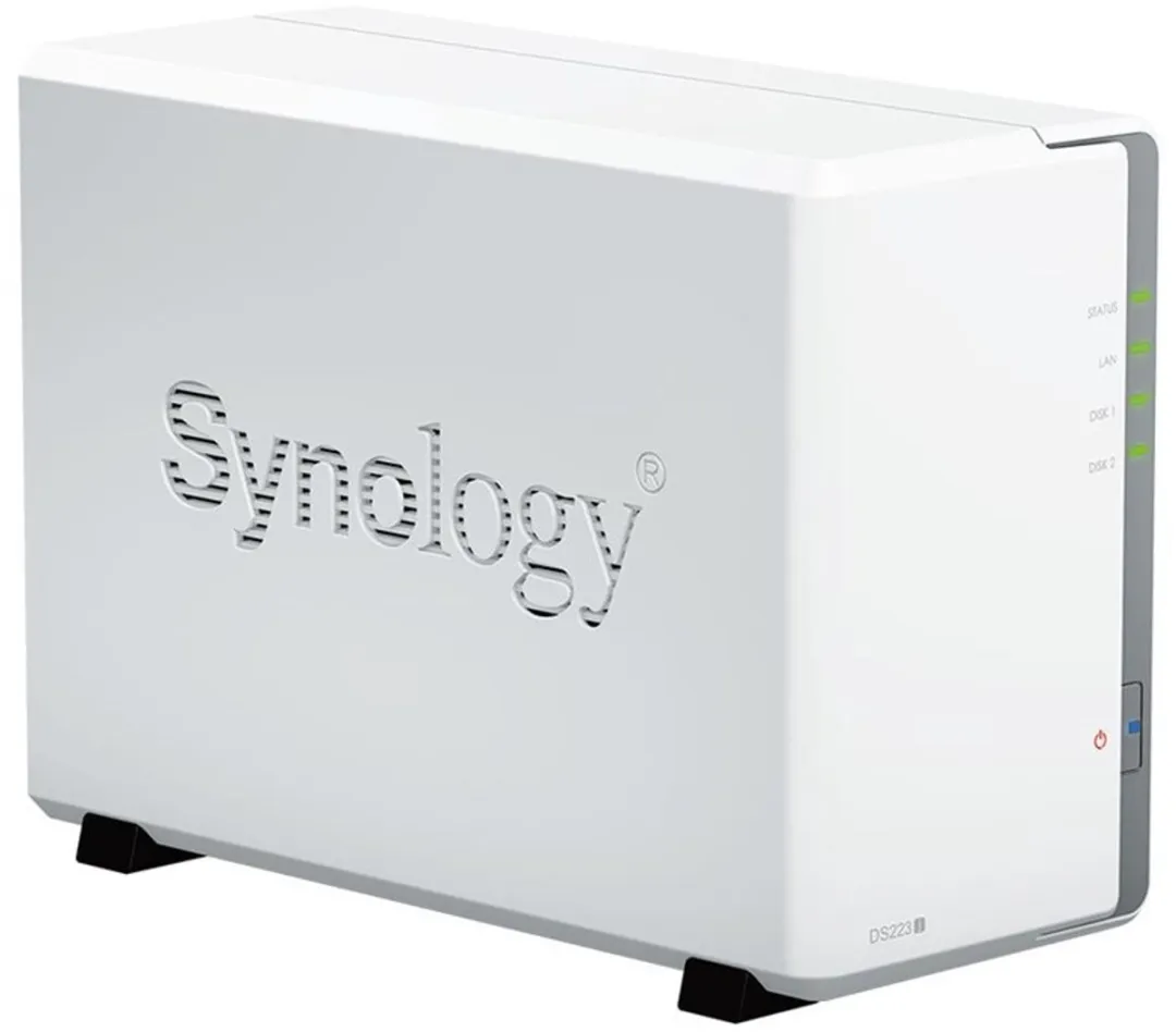 Synology DS223j NAS 2-Bay Wit - afbeelding 6 van 6