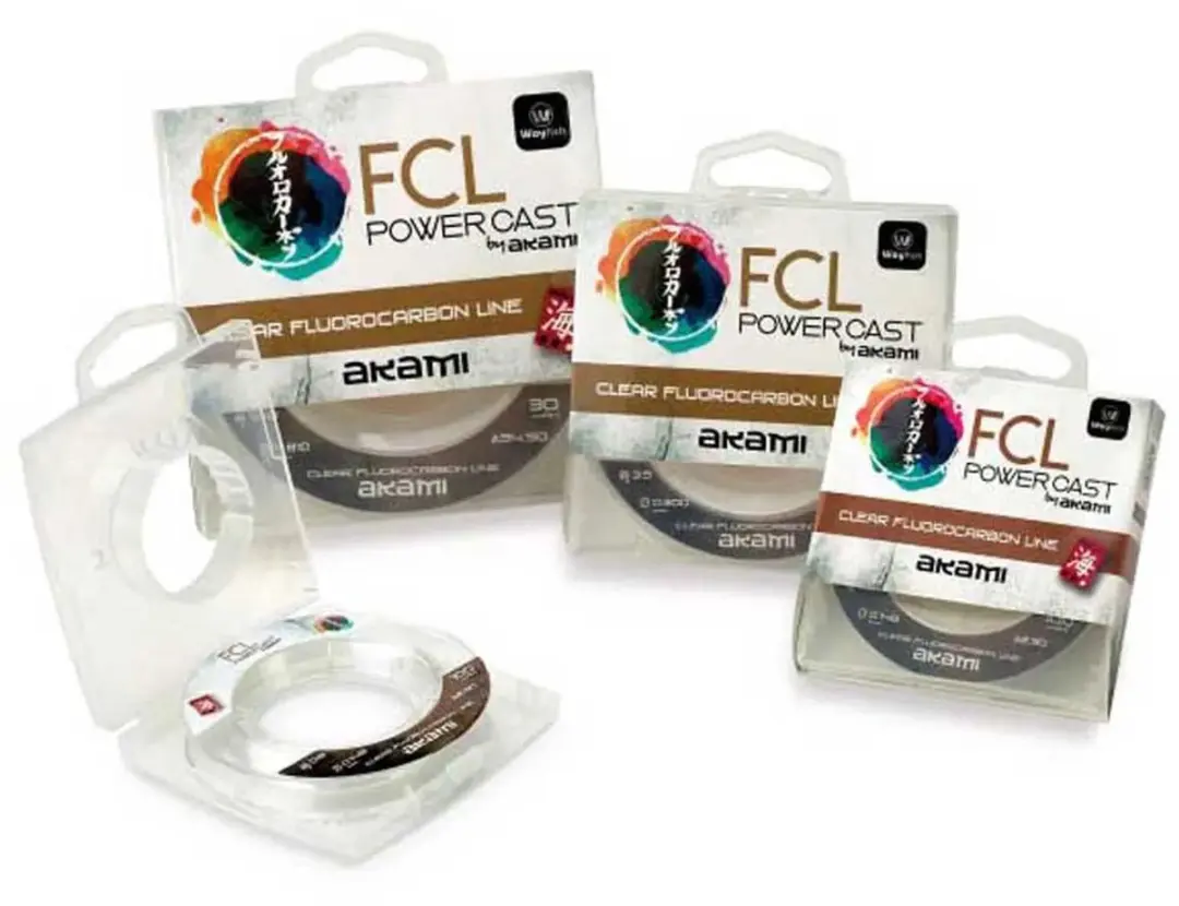 Akami Fcl Power Cast 50 M Flurocarbon Transparant 0.405 mm