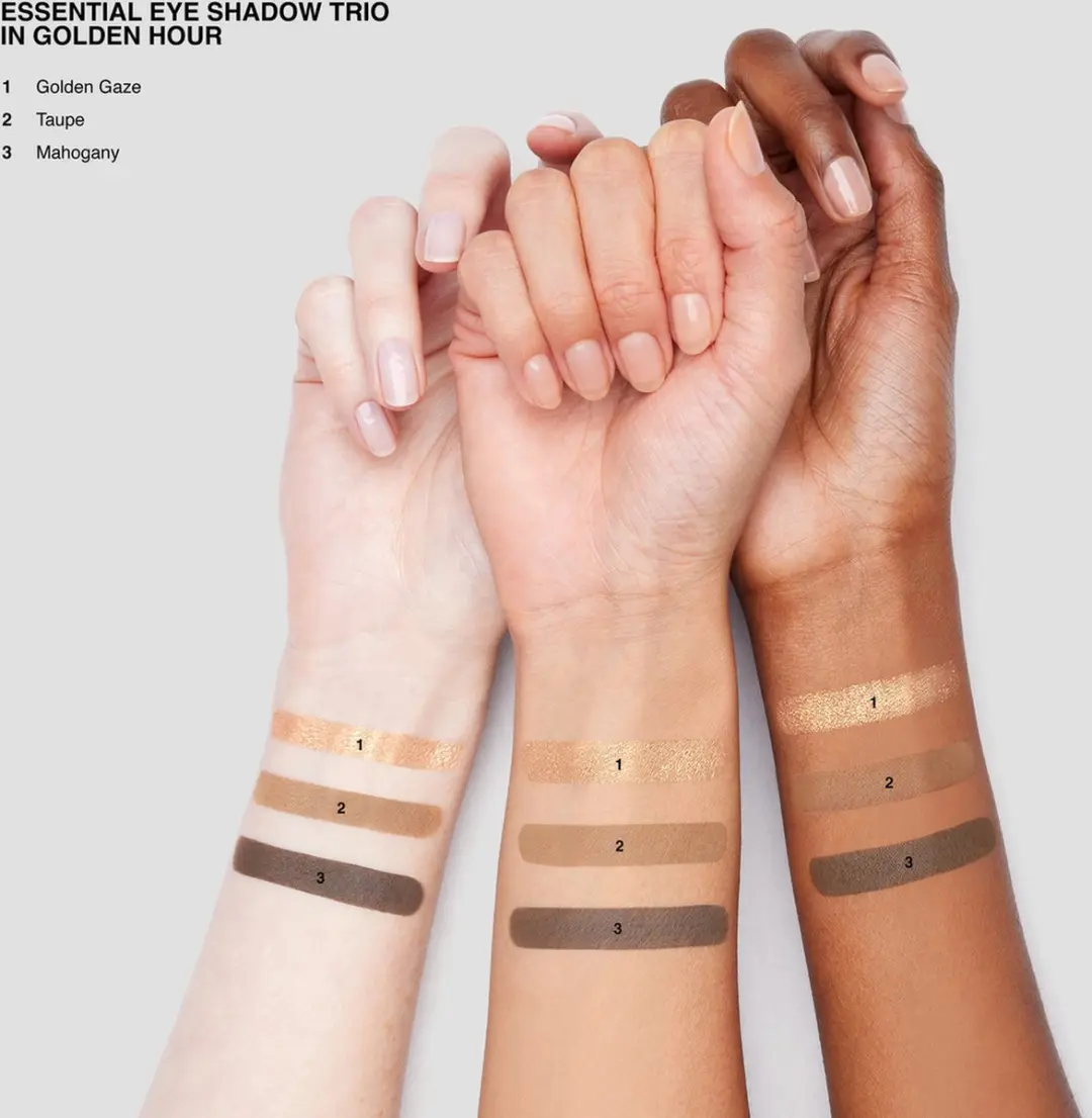 Bobbi Brown Essential Eye Shadow Trio - Golden Hour - 4.4g - afbeelding 2 van 2