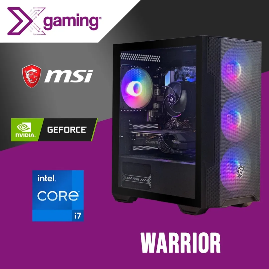 Xgaming Warrior Gaming PC - Intel i7-11700 RTX 5060 Ti 16GB 1TB SSD - afbeelding 6 van 6