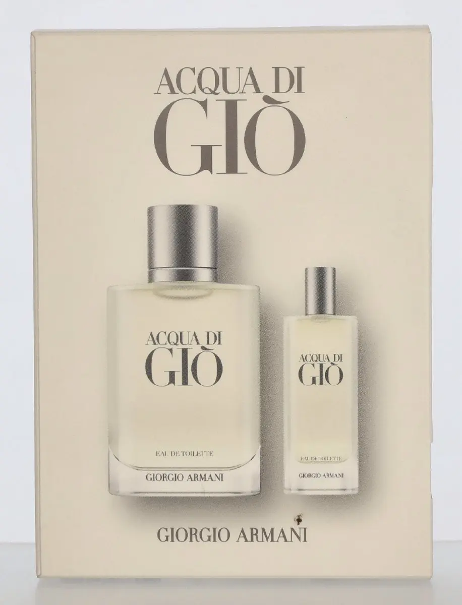 Armani Acqua Di Gio Pour Homme Giftset - EDT 100ml + Refill 15ml - afbeelding 2 van 6