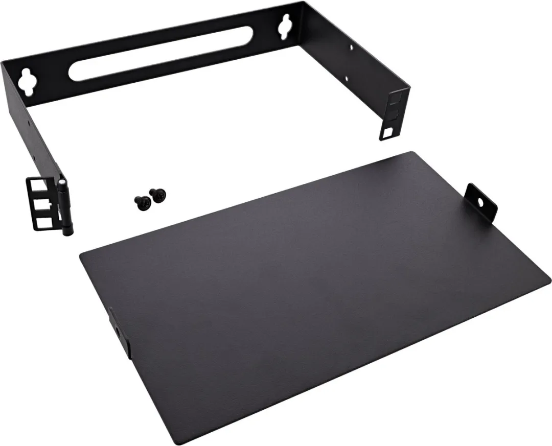InLine 10101B Minirek Wandmontage 1U - 15,2cm Diep - Zwart