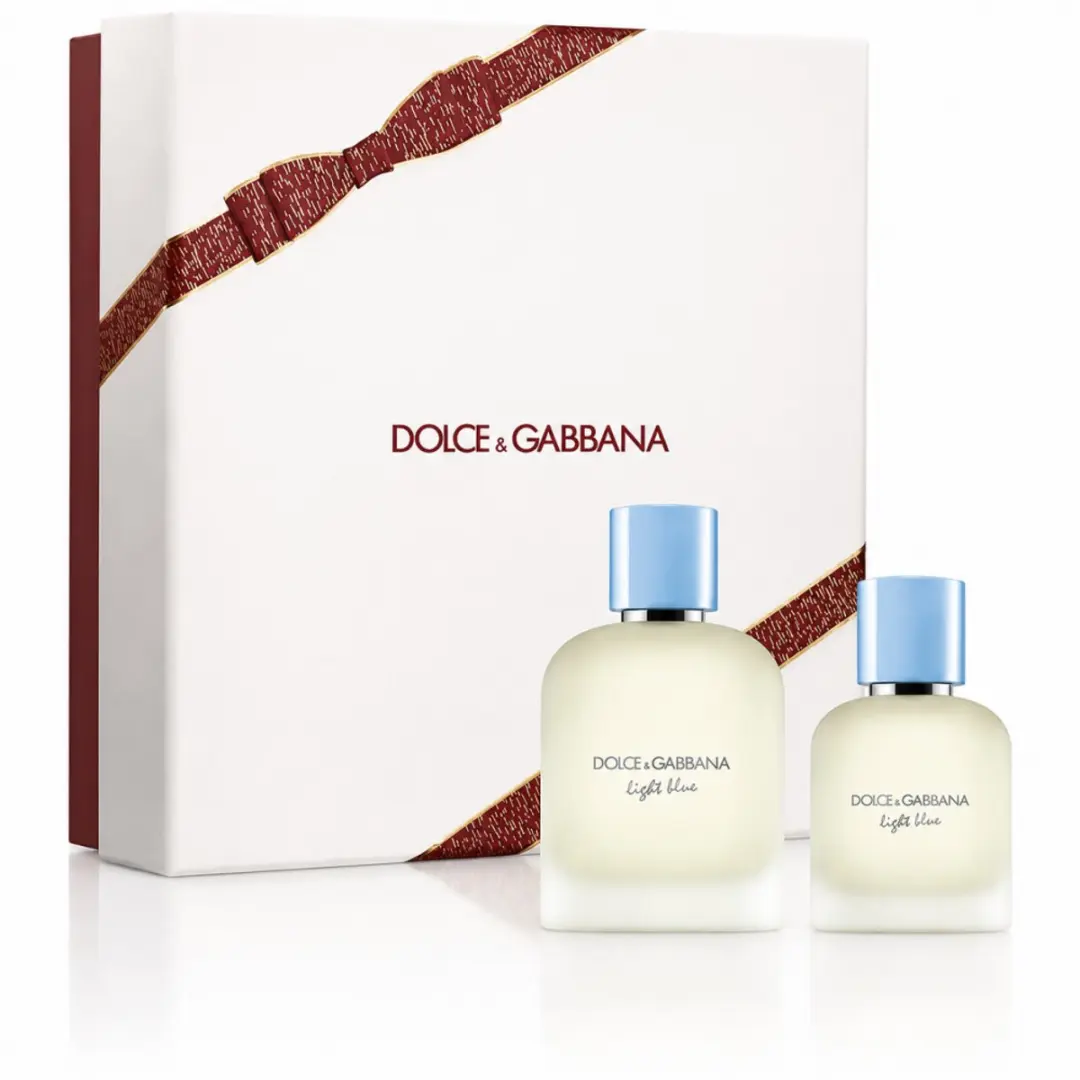 Dolce & Gabbana Light Blue Pour Homme Parfumset - 2 Onderdelen - afbeelding 3 van 3