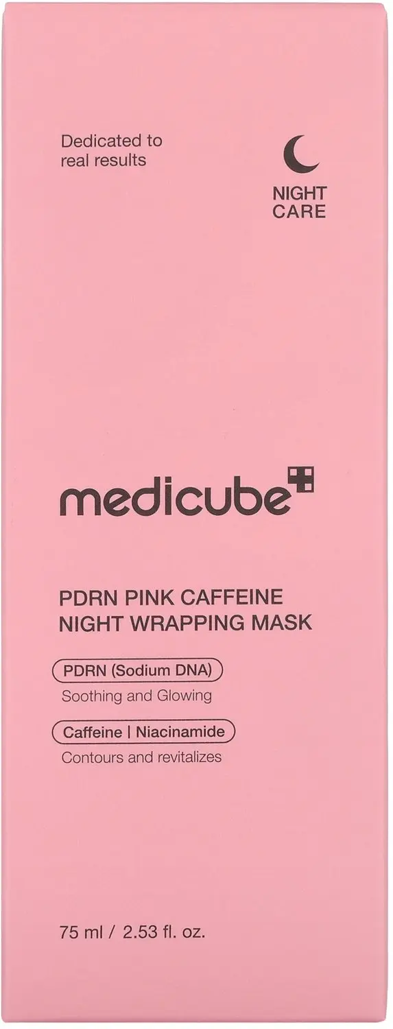Medicube PDRN Pink Caffeine Night Wrapping Masker - 75ml - afbeelding 3 van 3
