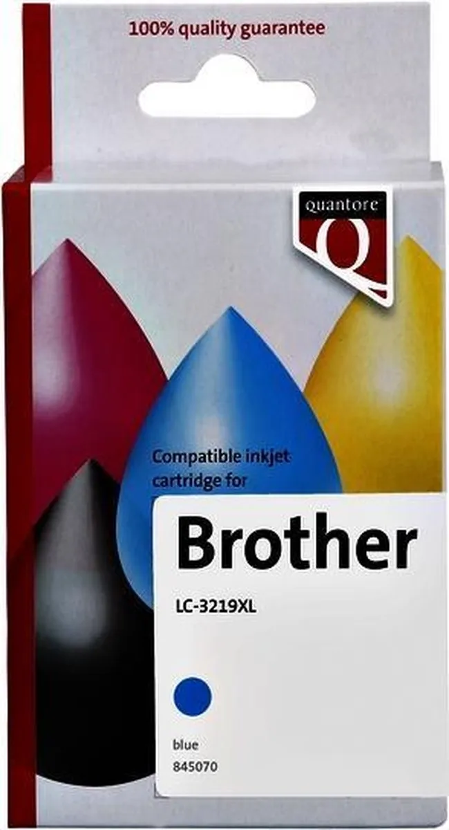 Quantore LC-3219XL Cyaan Inktcartridge
