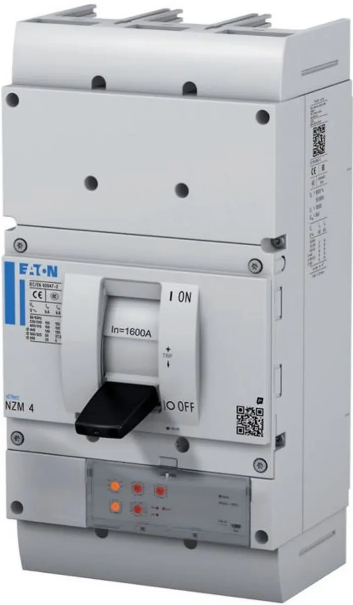 Eaton NZM4 PXR20-vermogensschakelaar, 800A, 4p, schroefklem, 191355