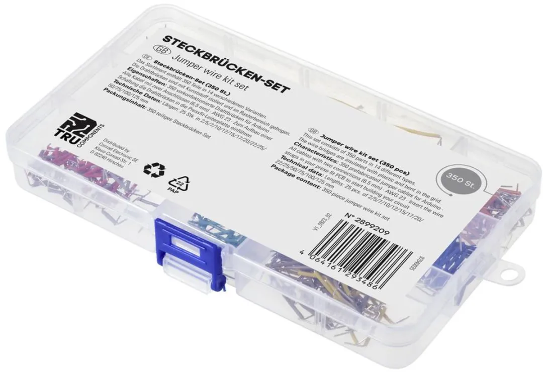 Tru Components TC-11596836 Jumperkabelset - 350 Stuks