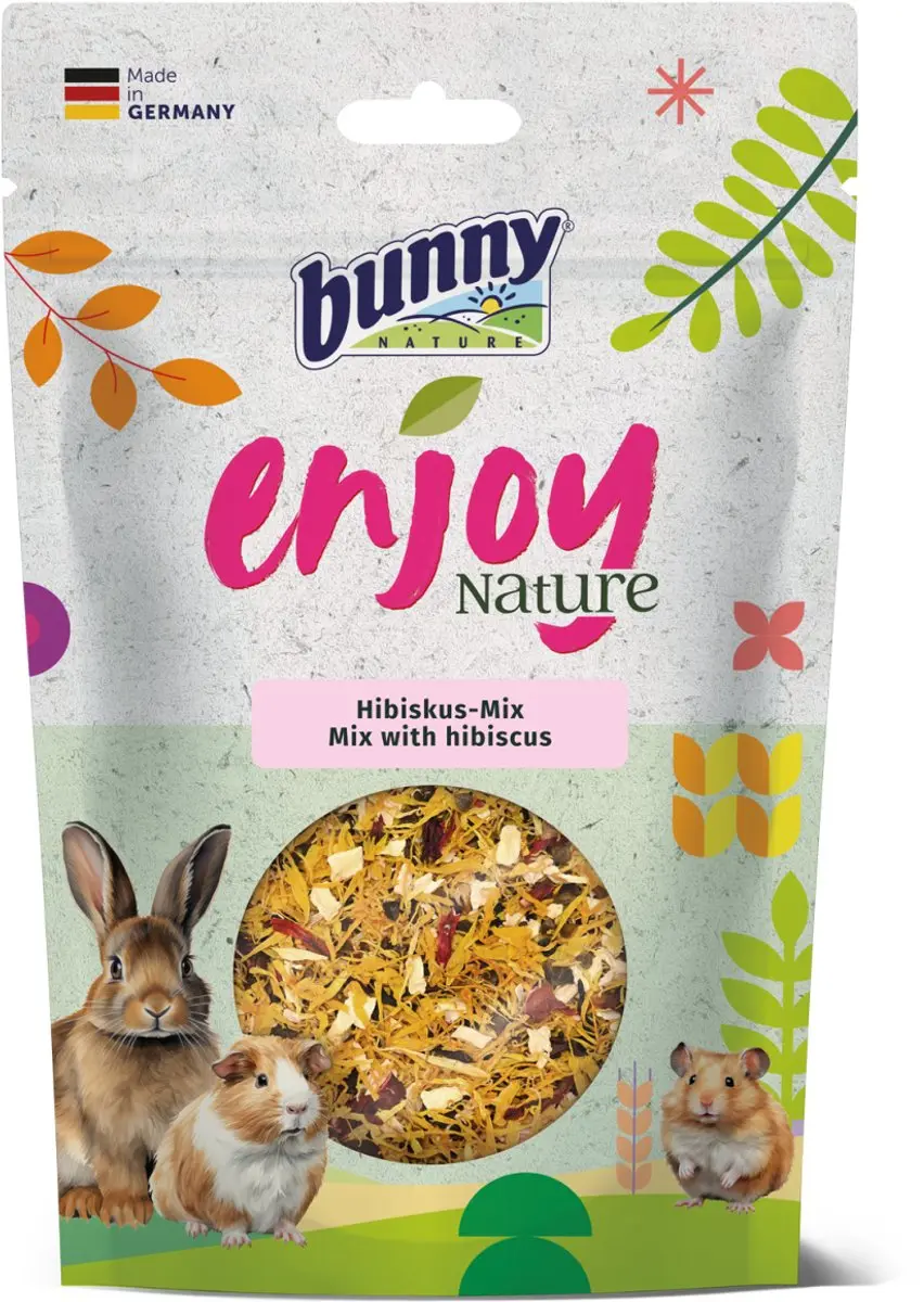 Bunny Nature Hibiscusbloesems Knaagdier Snack