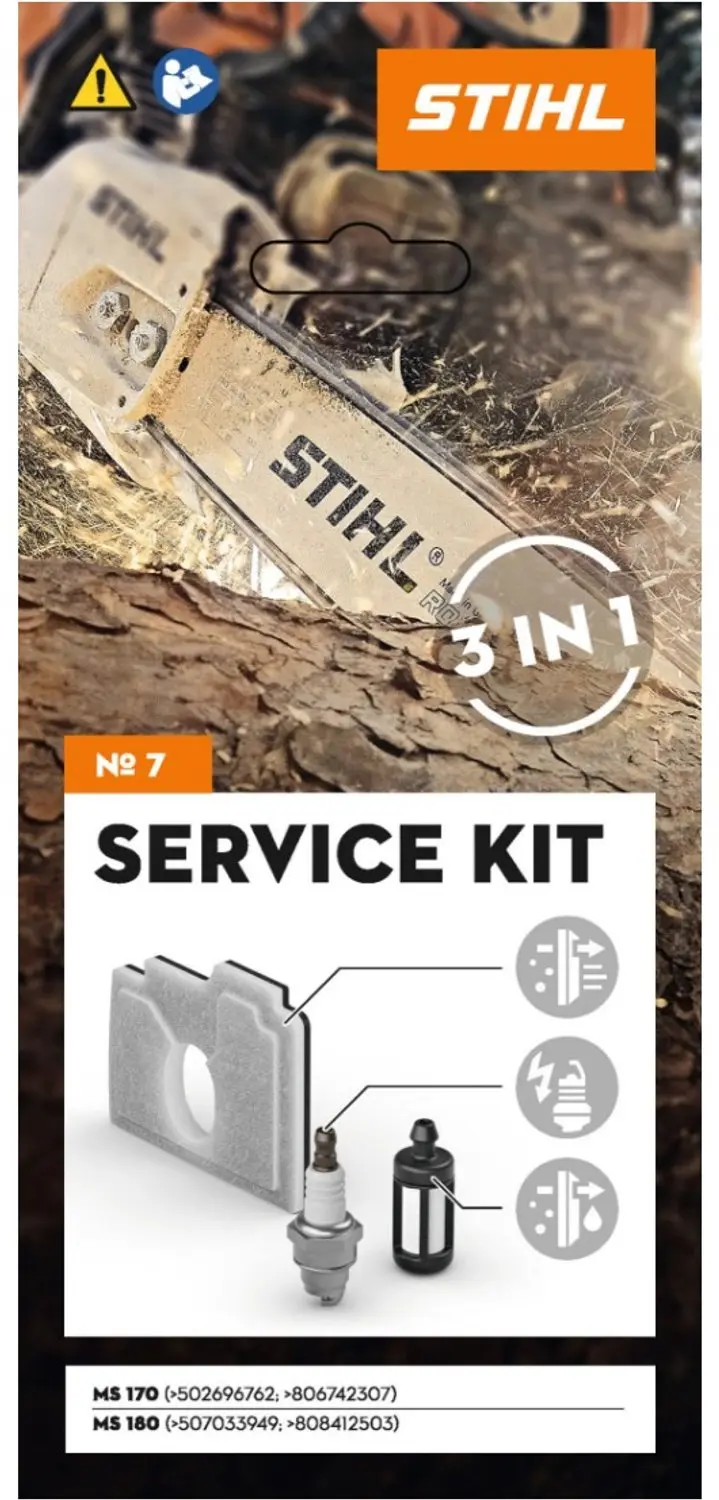 Stihl Service Kit 7 voor kettingzagen MS 170 en MS 180