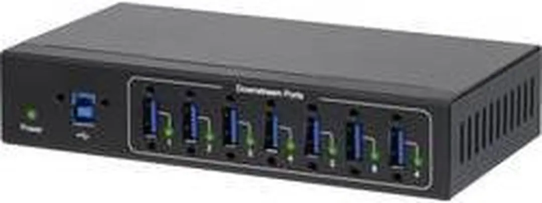 Renkforce RF-3513012 USB 3.0 Hub 7 Poorten