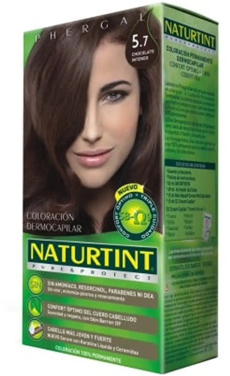 Permanente Kleur Naturtint NATURTINT COLORACIÓN Nº 5.7-chocolate intenso 170 m
