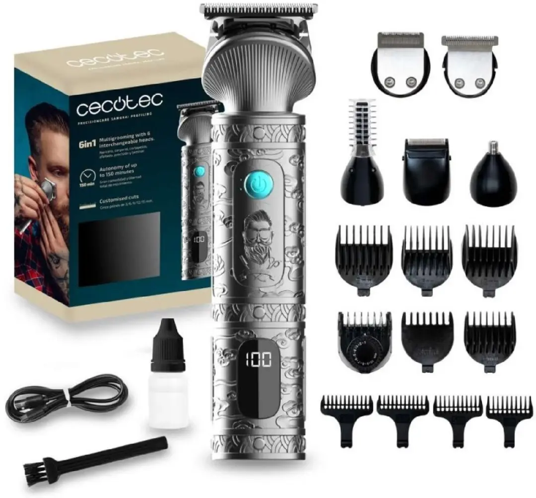 Cecotec PrecisionCare Samurai Profiling Trimmer - 6-in-1 - afbeelding 5 van 6
