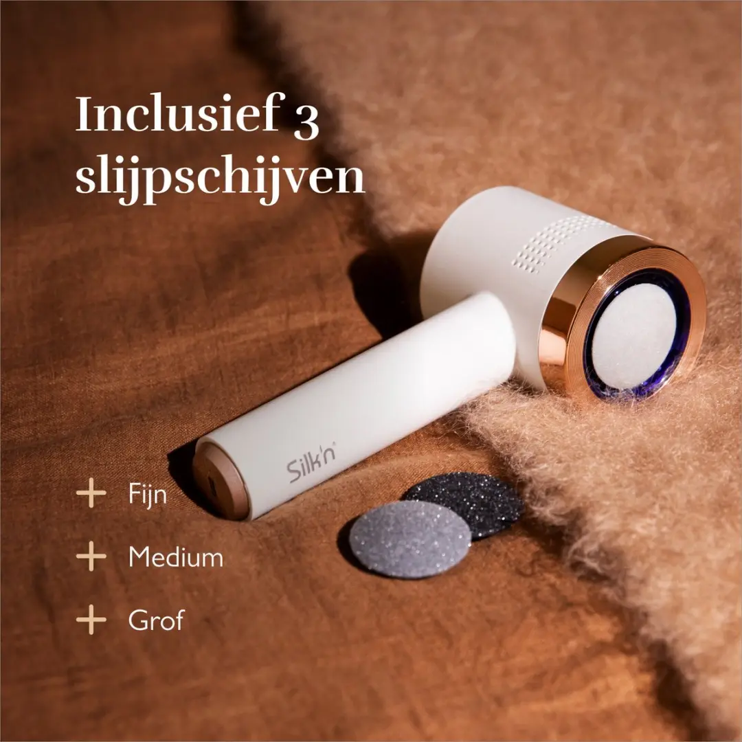 Silk'n VacuPedi Elektrische Eeltverwijderaar - Rosé Goud - afbeelding 3 van 6