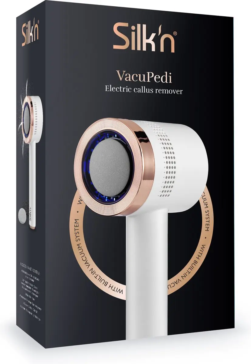 Silk'n VacuPedi Elektrische Eeltverwijderaar - Rosé Goud - afbeelding 2 van 6