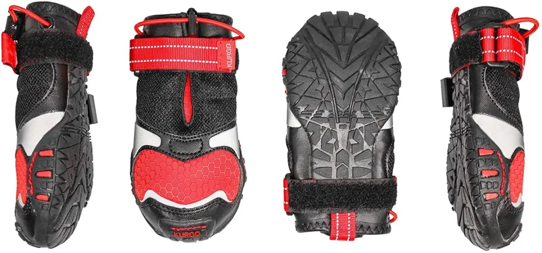 Kurgo Hondenschoenen Kurgo Blaze Cross Rood Maat Xxs