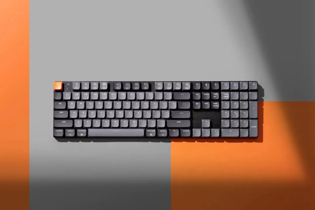 Keychron K5 V2 K5X-H4 Toetsenbord - Grijs