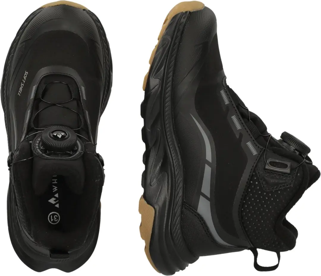 Whistler Tilik Q-lock WP Hoge Sneakers Kinderen - Zwart - afbeelding 3 van 6