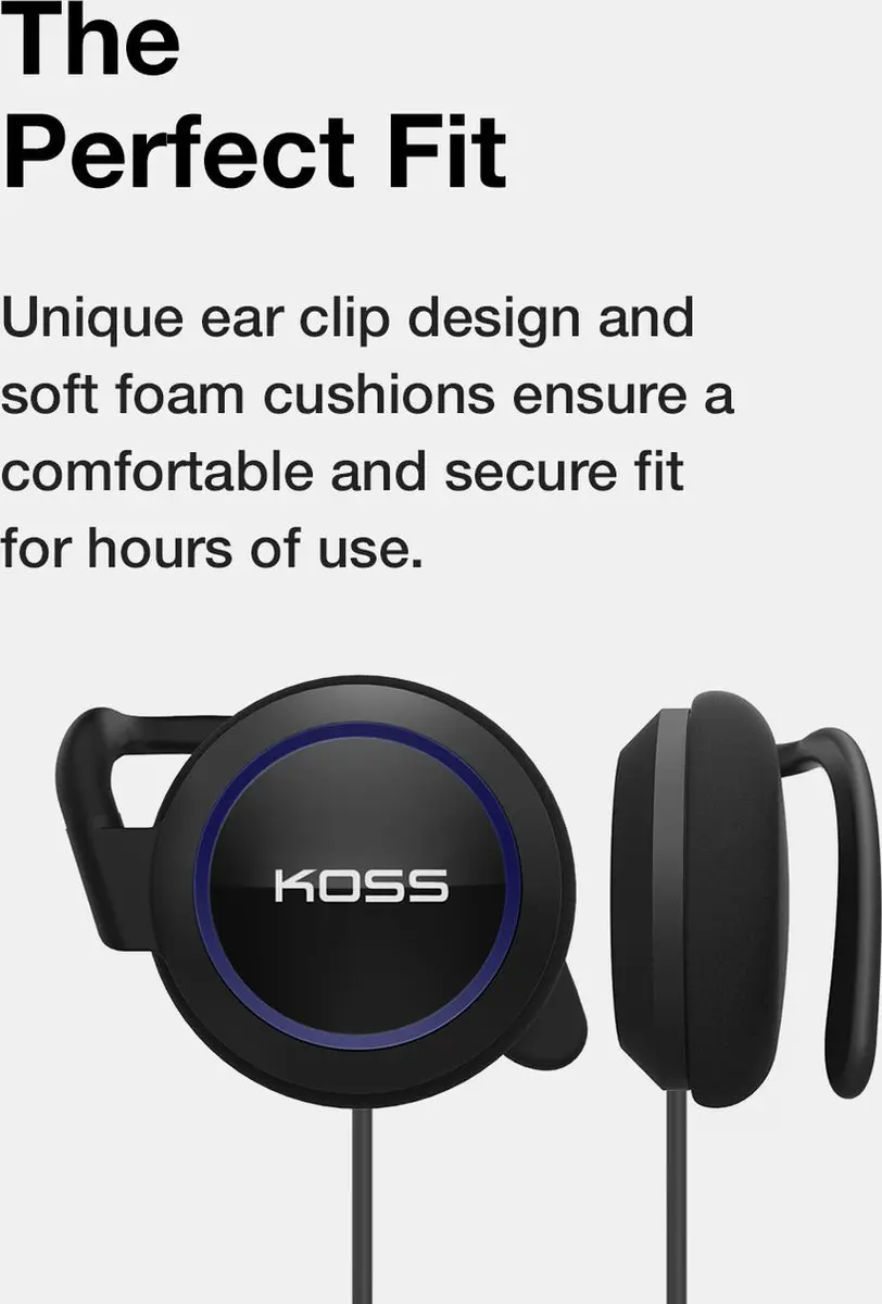Koss BT221i On-ear Bluetooth Koptelefoon - Zwart - afbeelding 5 van 6