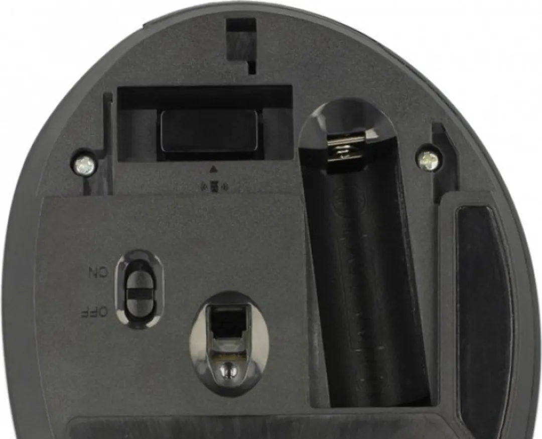 Delock 12599 Draadloze USB Muis - 800-1600 DPI - Zwart