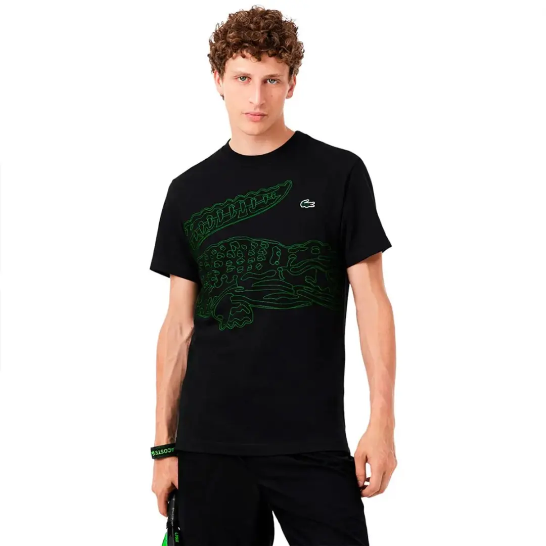 Lacoste Core Performance T-shirt Met Korte Mouwen Zwart L Man
