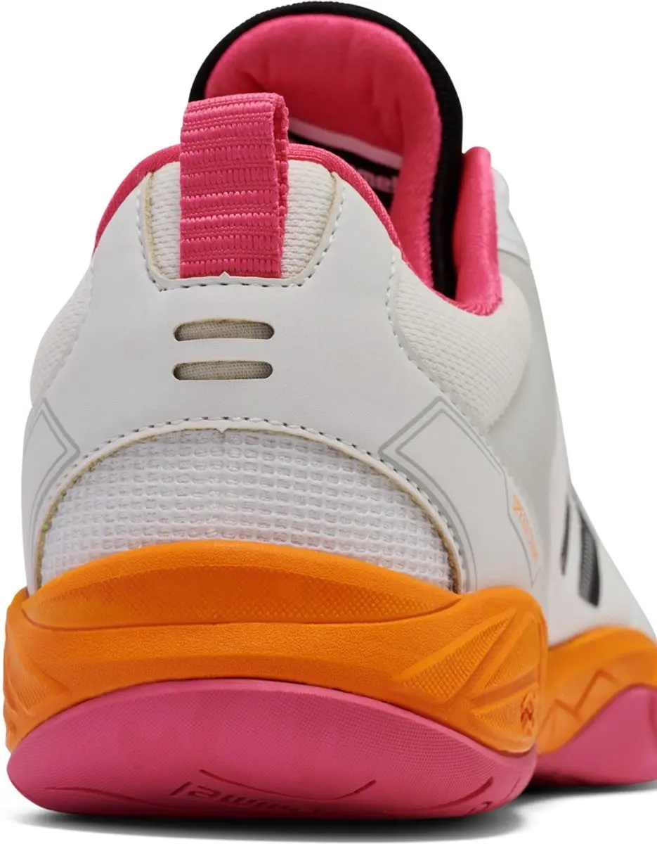 Hummel Speed Court Indoor Schoenen - Wit/Roze - afbeelding 3 van 3