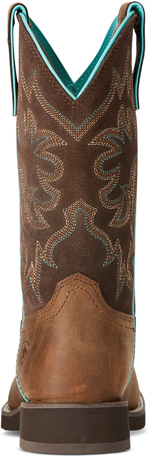 Ariat Delilah Round Toe Dames Rijlaarzen - Bruin - 36 - afbeelding 5 van 6