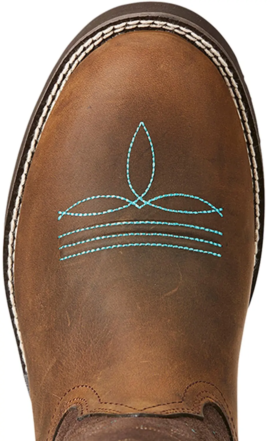 Ariat Delilah Round Toe Dames Rijlaarzen - Bruin - 36 - afbeelding 4 van 6