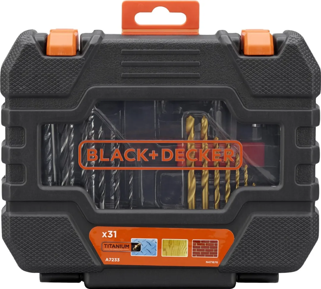 BLACK+DECKER A7233-XJ Schroef/Boorset 50 Stuks