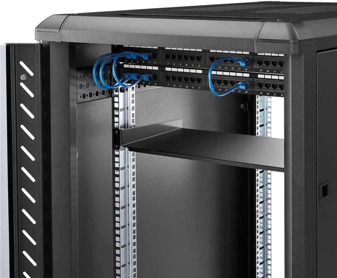 Startech CABSHELF1U10 Rack Shelf 1U - Zwart