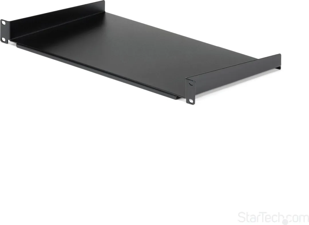 Startech CABSHELF1U10 Rack Shelf 1U - Zwart