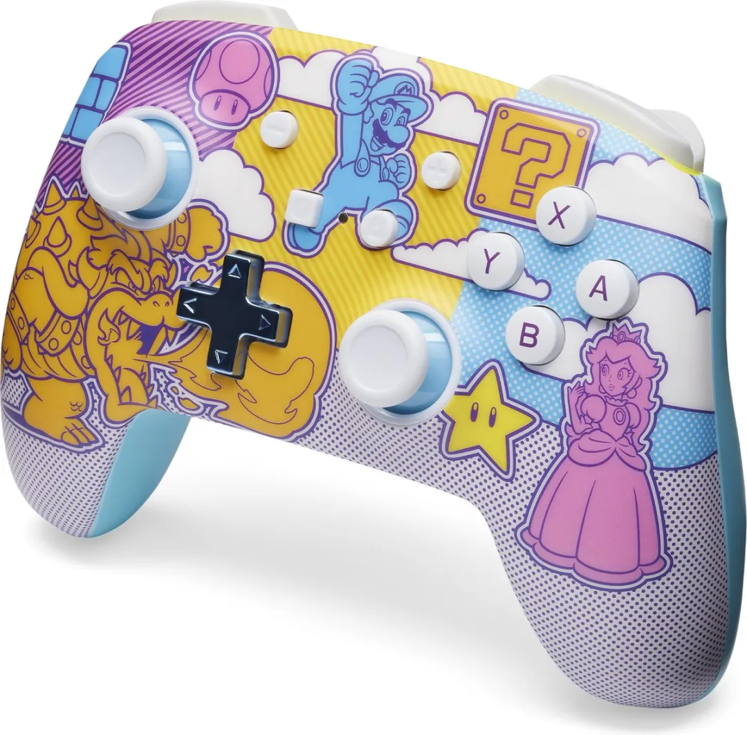 PowerA NSGP0341-01 Draadloze Controller Mushroom Kingdom - 900mAh