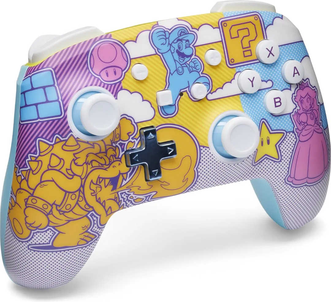 PowerA NSGP0341-01 Draadloze Controller Mushroom Kingdom - 900mAh