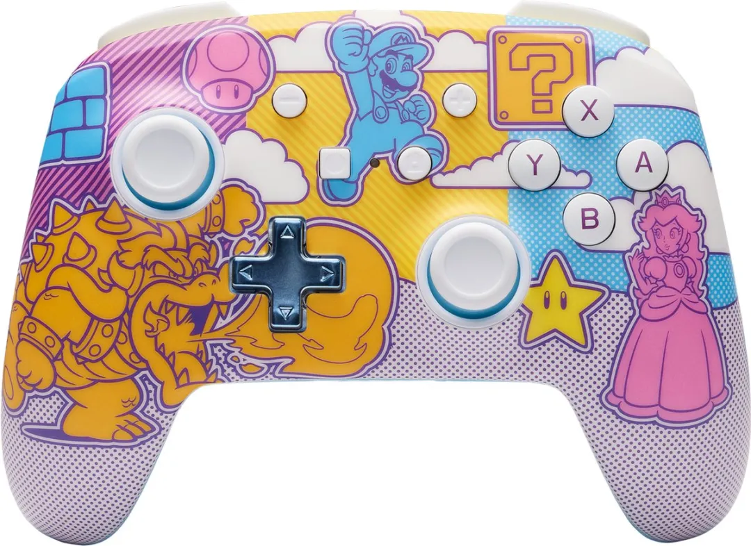 PowerA NSGP0341-01 Draadloze Controller Mushroom Kingdom