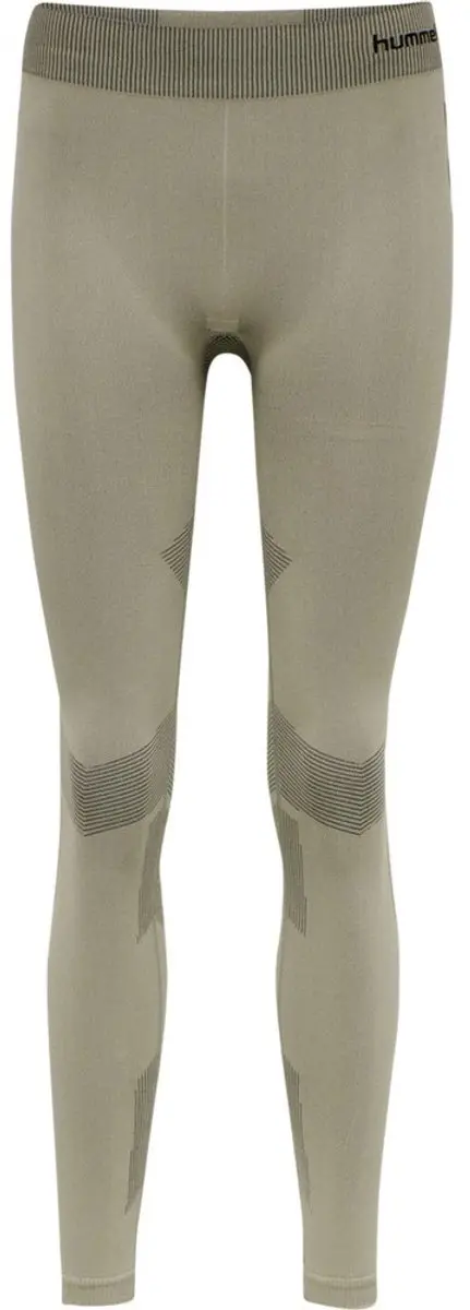 Hummel First Seamless Training Tights Dames - Beige - afbeelding 2 van 3