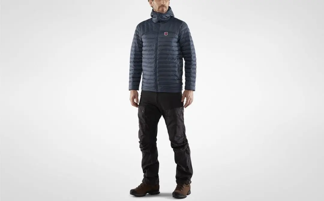 Fjällräven Expedition Lätt Hoodie Outdoorjas - Navy - XL - afbeelding 5 van 6