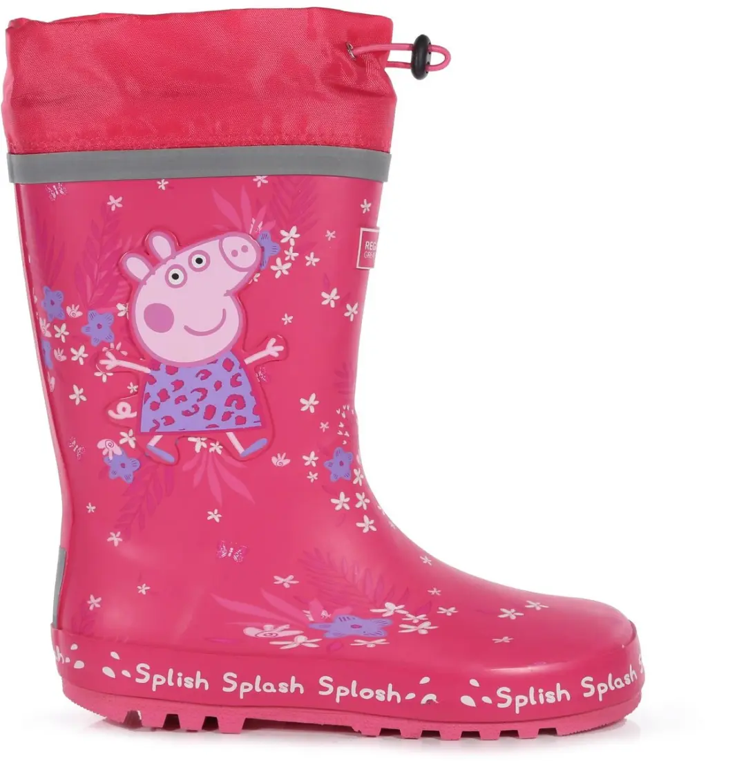 Regatta Peppa Pig waterdichte kinderwandelschoenen, roze - afbeelding 4 van 6
