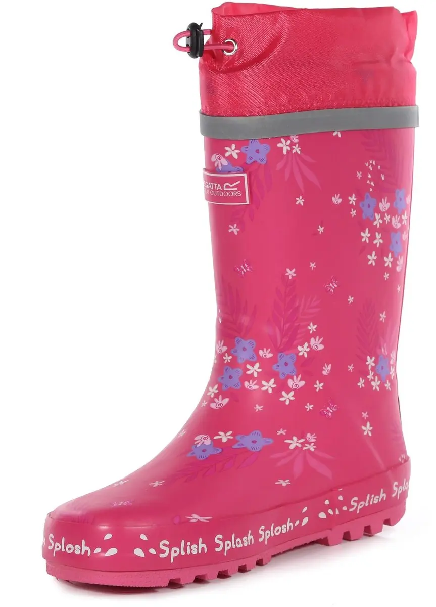 Regatta Peppa Pig waterdichte kinderwandelschoenen, roze - afbeelding 3 van 6