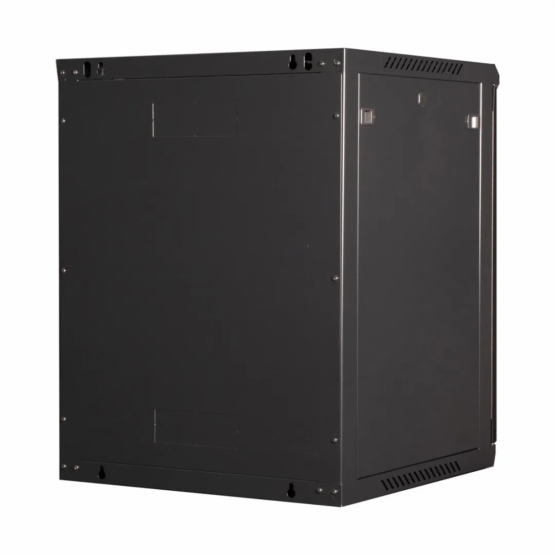 Value 19 inch Wandbehuizing 15HE Bouwpakket - 600x600mm Zwart