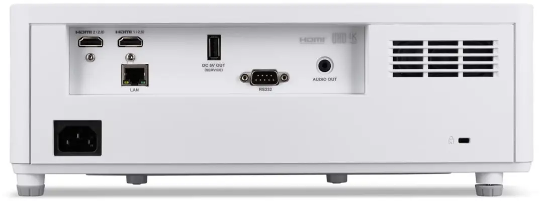 Acer PL6820 MR.JXK11.001 Projector - 4K - Wit - afbeelding 2 van 6