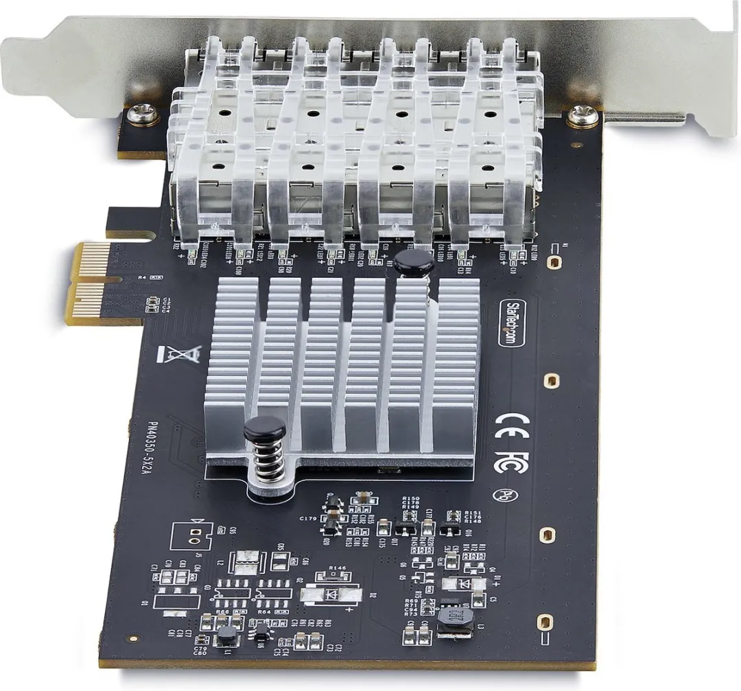 Startech P041GI Quad-Port Gigabit Ethernet Netwerkkaart - Zwart - afbeelding 6 van 6