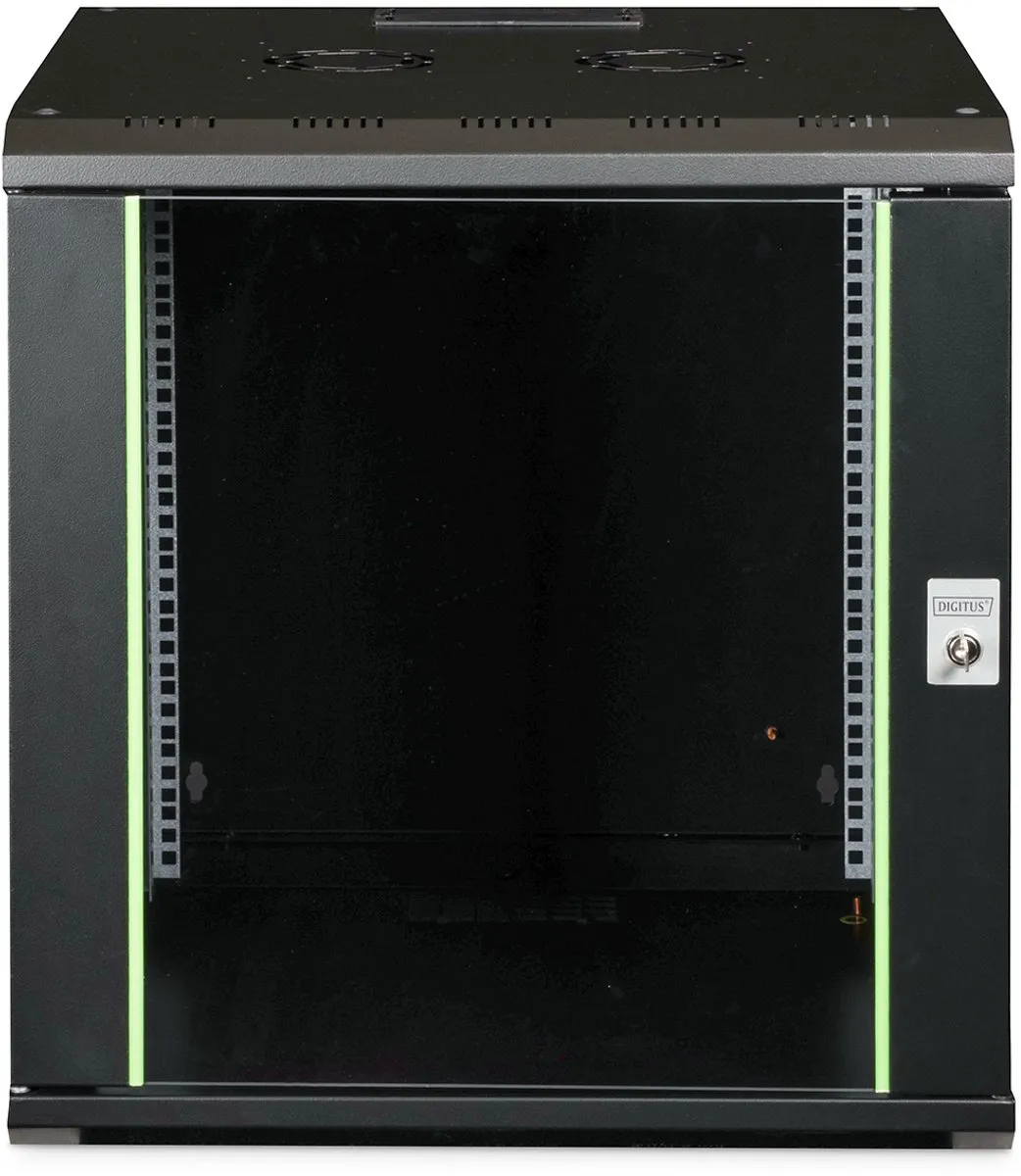 Digitus DN-19 12U Wandrek 19" - Zwart