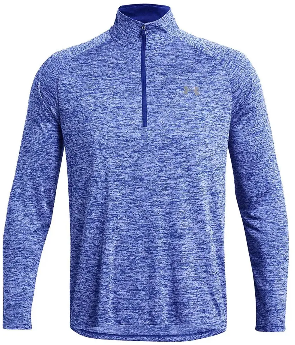 Under Armour Tech 2.0 1/2 Zip T-shirt - Royal - afbeelding 4 van 6